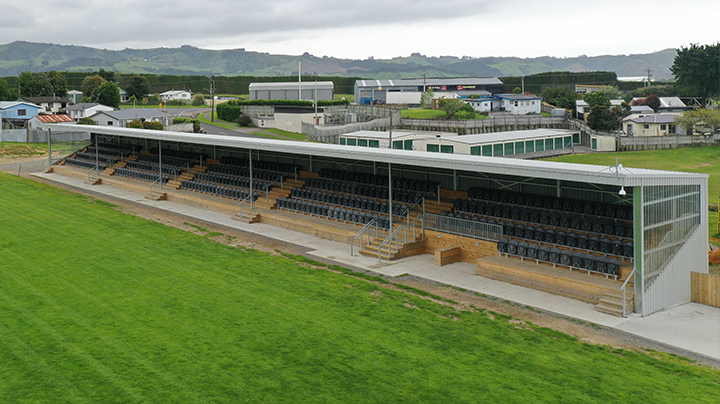 TPS&R Grandstand Te Puke Sports & Recreation Club Clubhouse